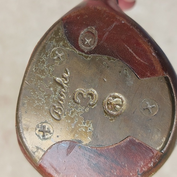 Vintage set of Burke Woods; 1, 2, 3 woods - Picture 6 of 9
